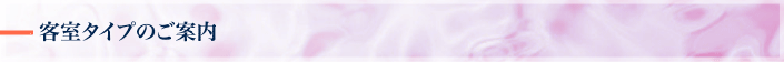 客室タイプのご案内