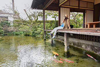 湧水庭園「四明荘」